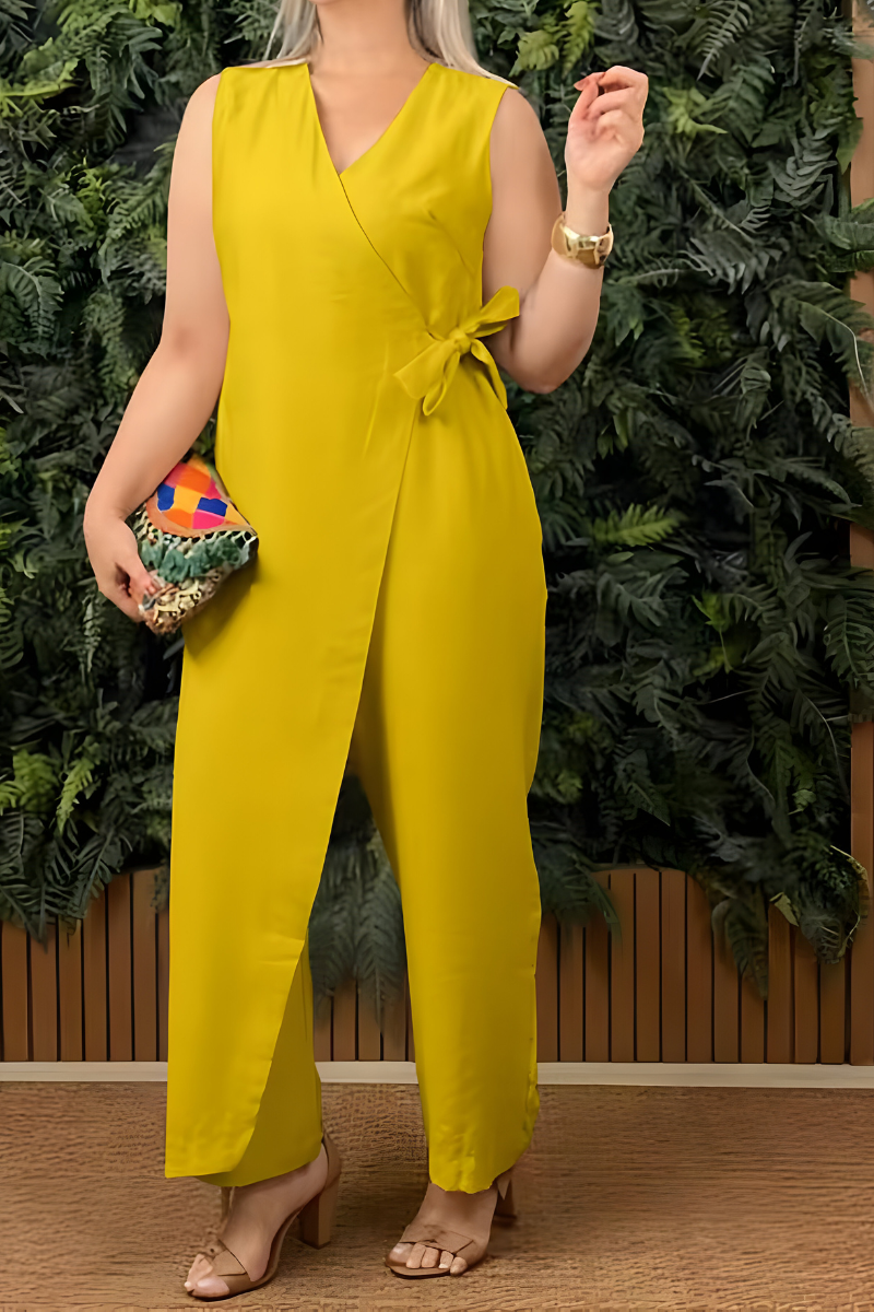 Klassieke Relaxte Pasvorm Jumpsuit
