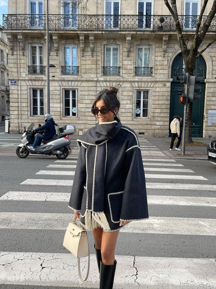MIRELLE | Scarf Coat
