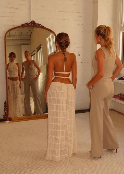 Flora™ | Eleganter langer Rock und Top