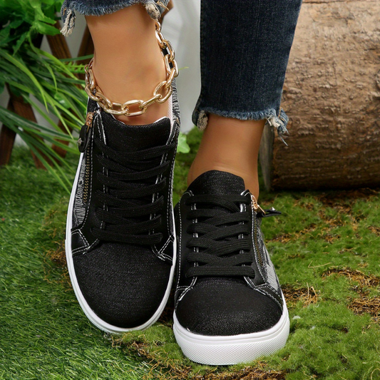 STRIDIA SNEAKERS | Orthopedische Schoenen met spijkerstof
