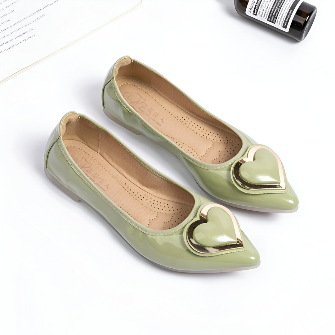 VIVEA WALK | Ballerina's met Hartdetail