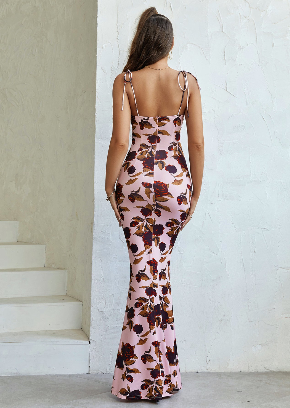 Maxi-jurk met Bloemenprint