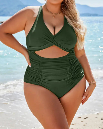 Eileen™ | ELEGANTE CUT-OUT BADPAK V-HALS