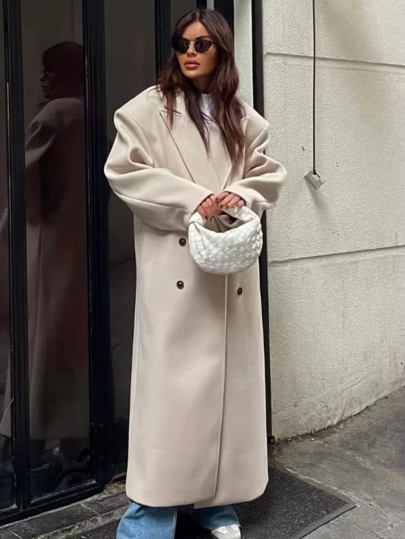 Lange oversized jas