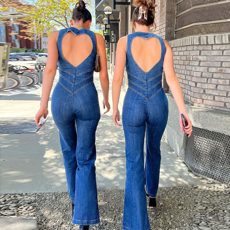 SÔL STUDIO | Rugloze Denim Jumpsuit