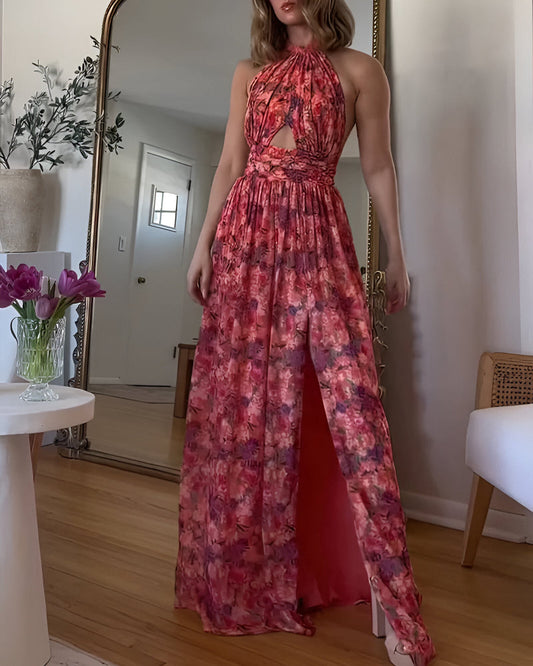 CLAIRELIA | Backless Maxi Jurk