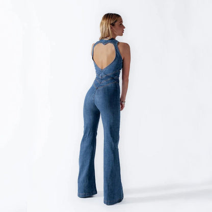 SÔL STUDIO | Rugloze Denim Jumpsuit