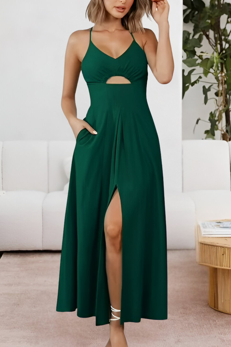 VEONA | Split Maxi Jurk