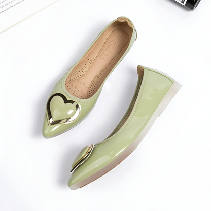 VIVEA WALK | Ballerina's met Hartdetail