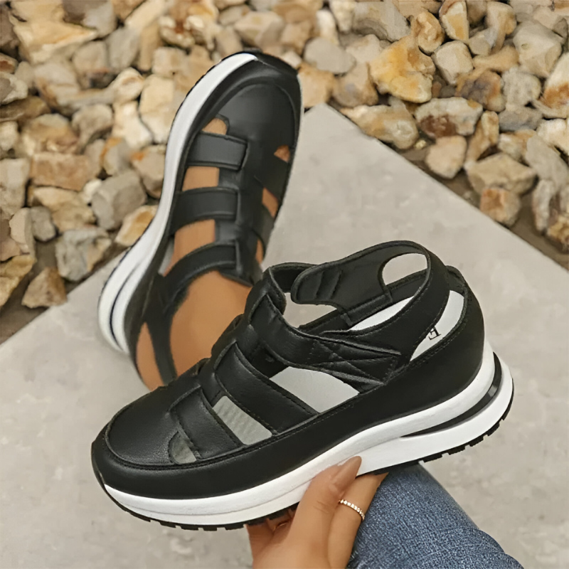 STRIDIA | Stijlvolle Orthopedische Klittenbandsandalen