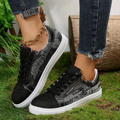 STRIDIA SNEAKERS | Orthopedische Schoenen met spijkerstof