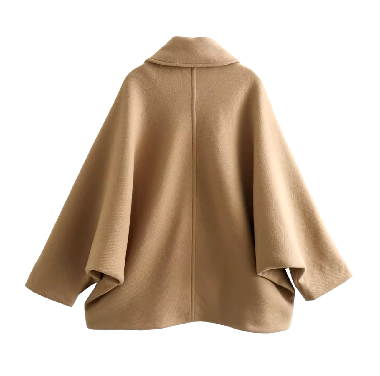 Oversized wool coat