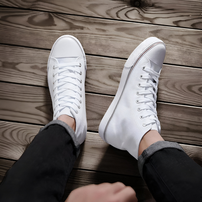 STRIDIA SNEAKERS | Orthopedische Hoge Sneakers met spijkerstof
