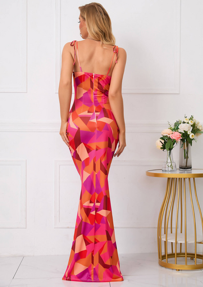 Maxi-jurk met Bloemenprint