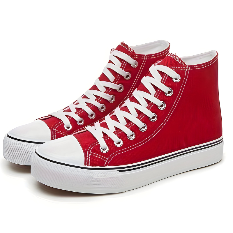 STRIDIA SNEAKERS | Orthopedische Hoge Sneakers met spijkerstof