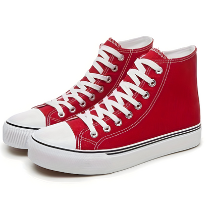 STRIDIA SNEAKERS | Orthopedische Hoge Sneakers met spijkerstof