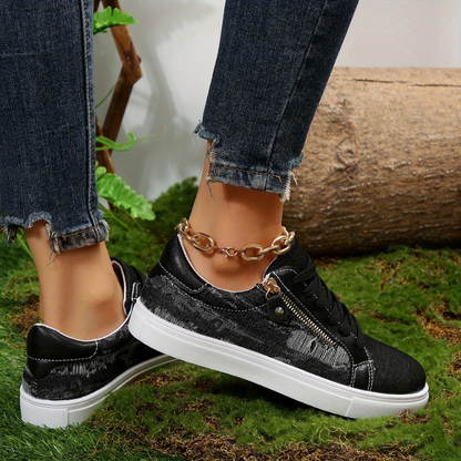 STRIDIA SNEAKERS | Orthopedische Schoenen met spijkerstof