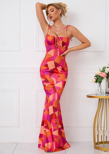 Maxi-jurk met Bloemenprint