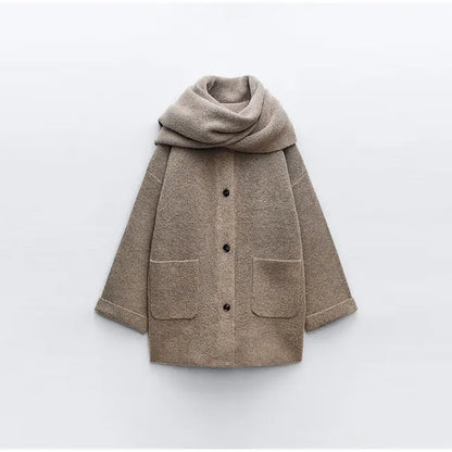Scarf Cardigan