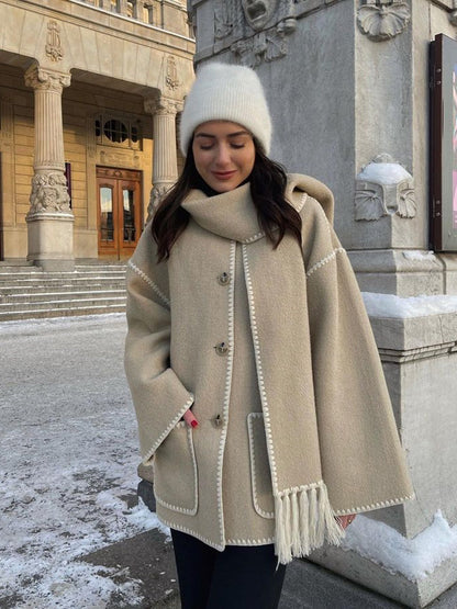 MIRELLE | Scarf Coat