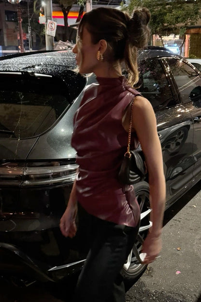 Burgundy Top