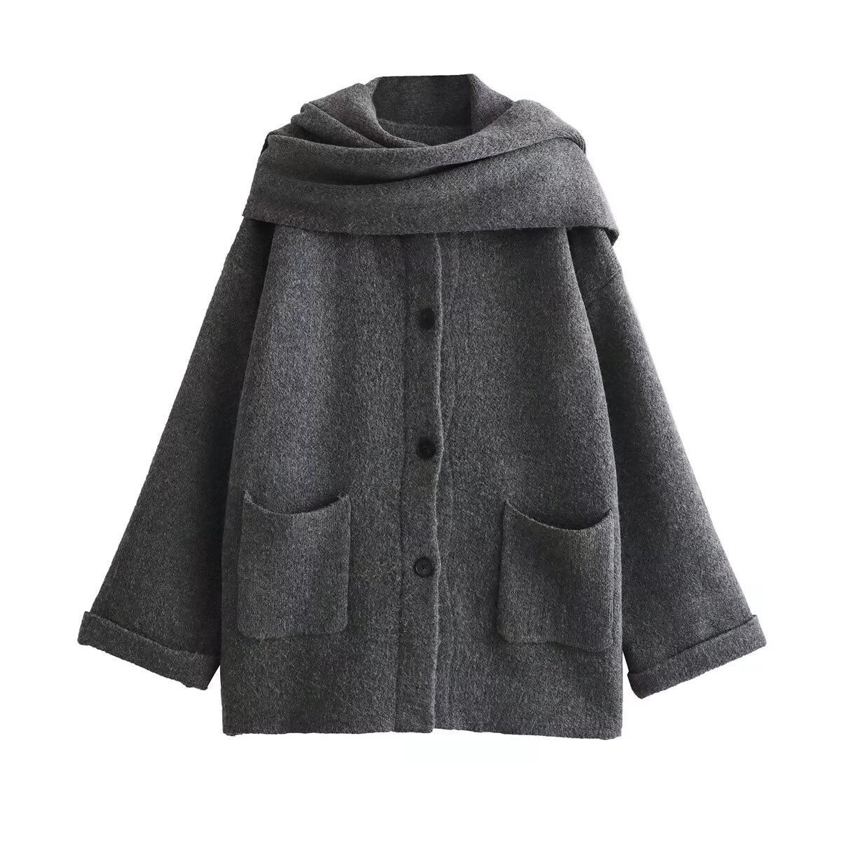 Scarf Cardigan