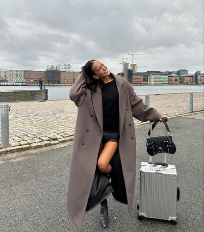 Lange oversized jas
