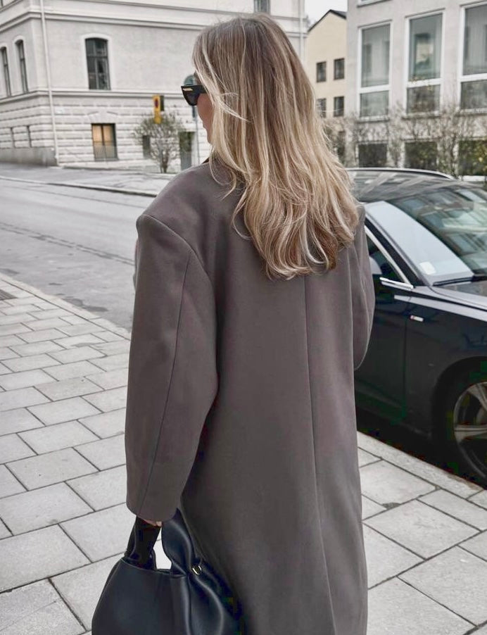 Lange oversized jas