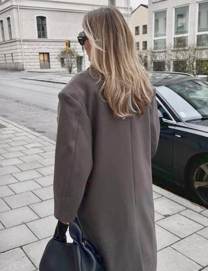 Lange oversized jas