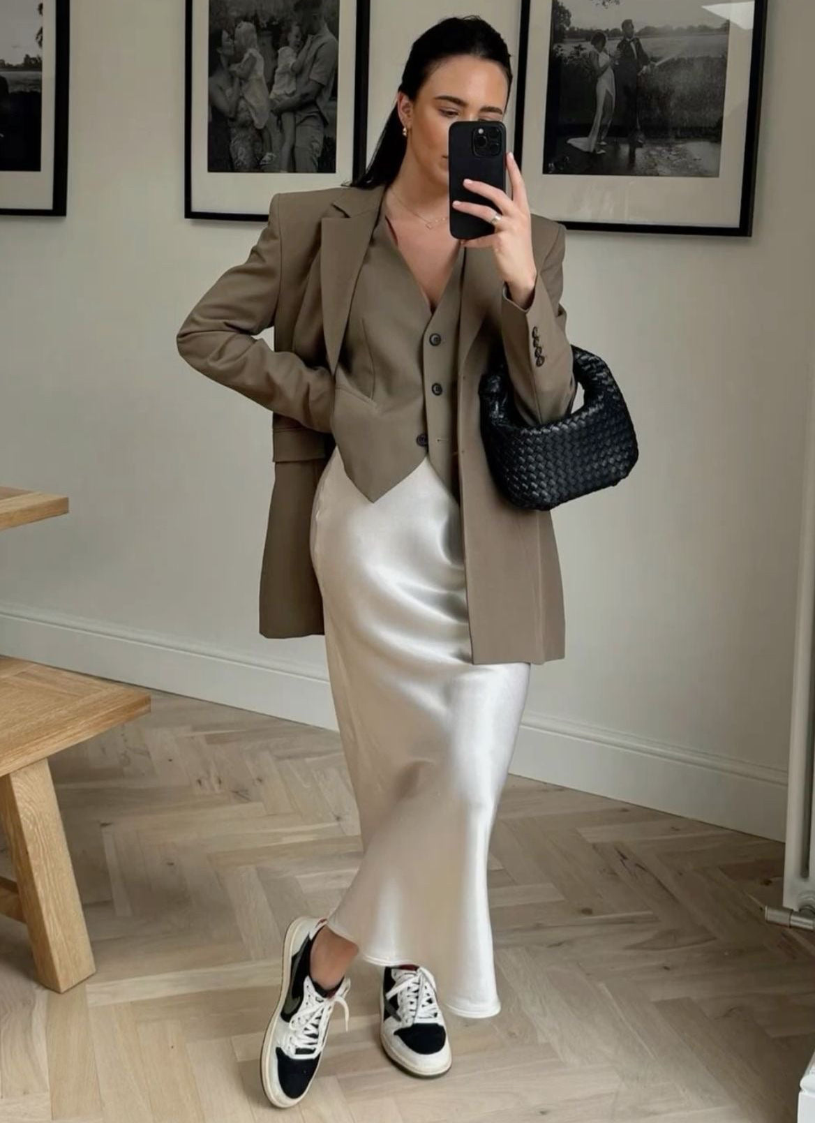 Satin Maxi Skirt