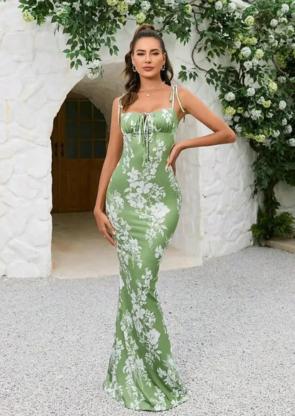 Maxi-jurk met Bloemenprint