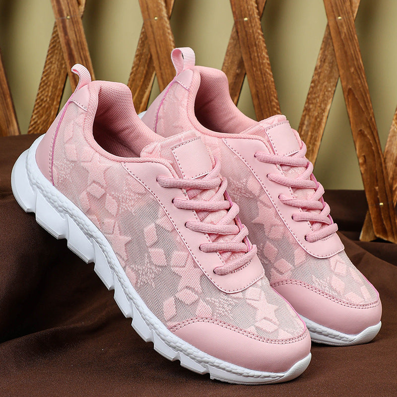 STRIDIA SNEAKERS | Luchtige Vetersneakers voor Wandelen