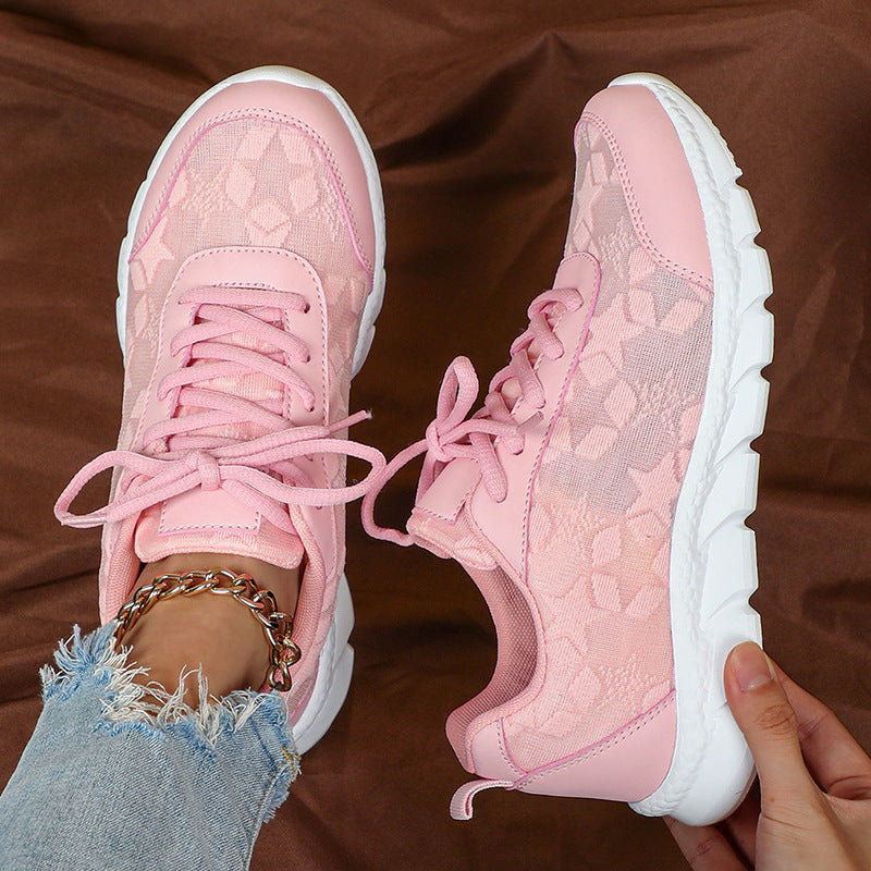 STRIDIA SNEAKERS | Luchtige Vetersneakers voor Wandelen