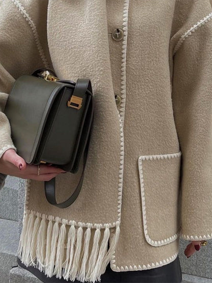 MIRELLE | Scarf Coat
