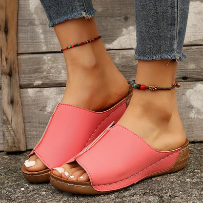 SOLICE | Orthopedische Comfortabele Sleehak Sandalen