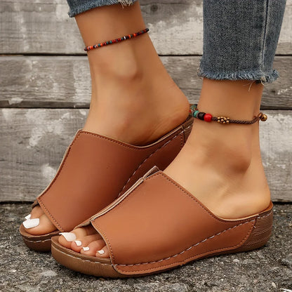 SOLICE | Orthopedische Comfortabele Sleehak Sandalen