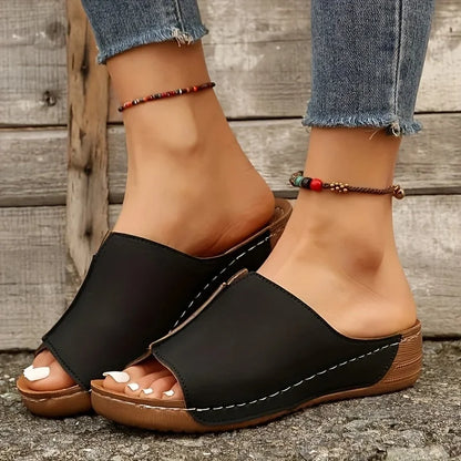 SOLICE | Orthopedische Comfortabele Sleehak Sandalen
