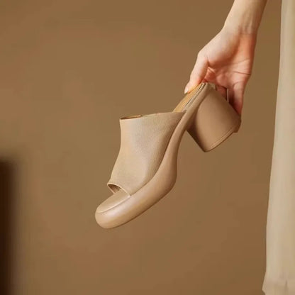 MAURICE | Orthopedische Comfortabele Slippers Met Hak