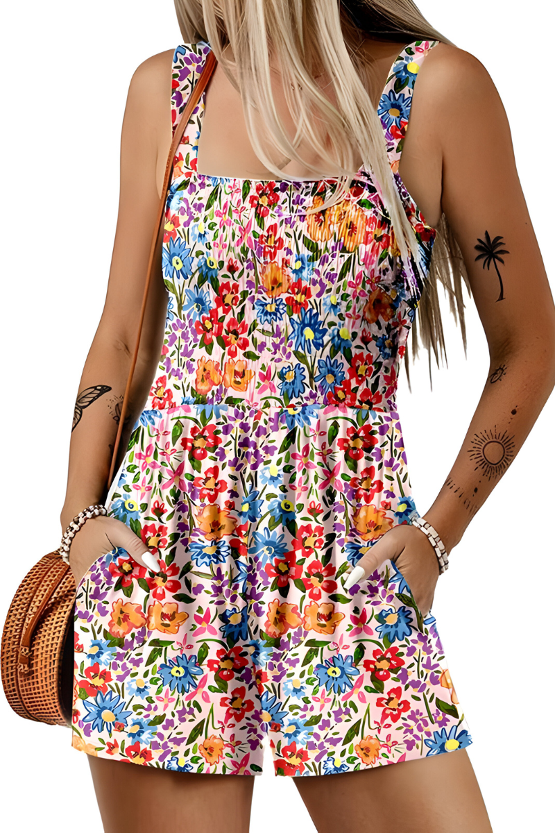SOLARA | Korte Zomer Jumpsuit – Stijl en Comfort voor Warme Dagen