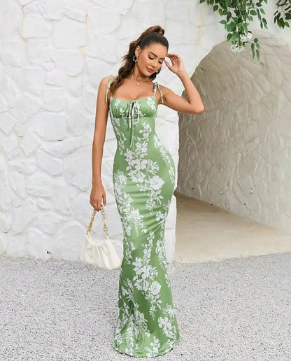 Maxi-jurk met Bloemenprint
