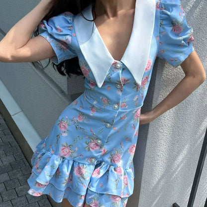 Fleur D'Amour Mini Jurk