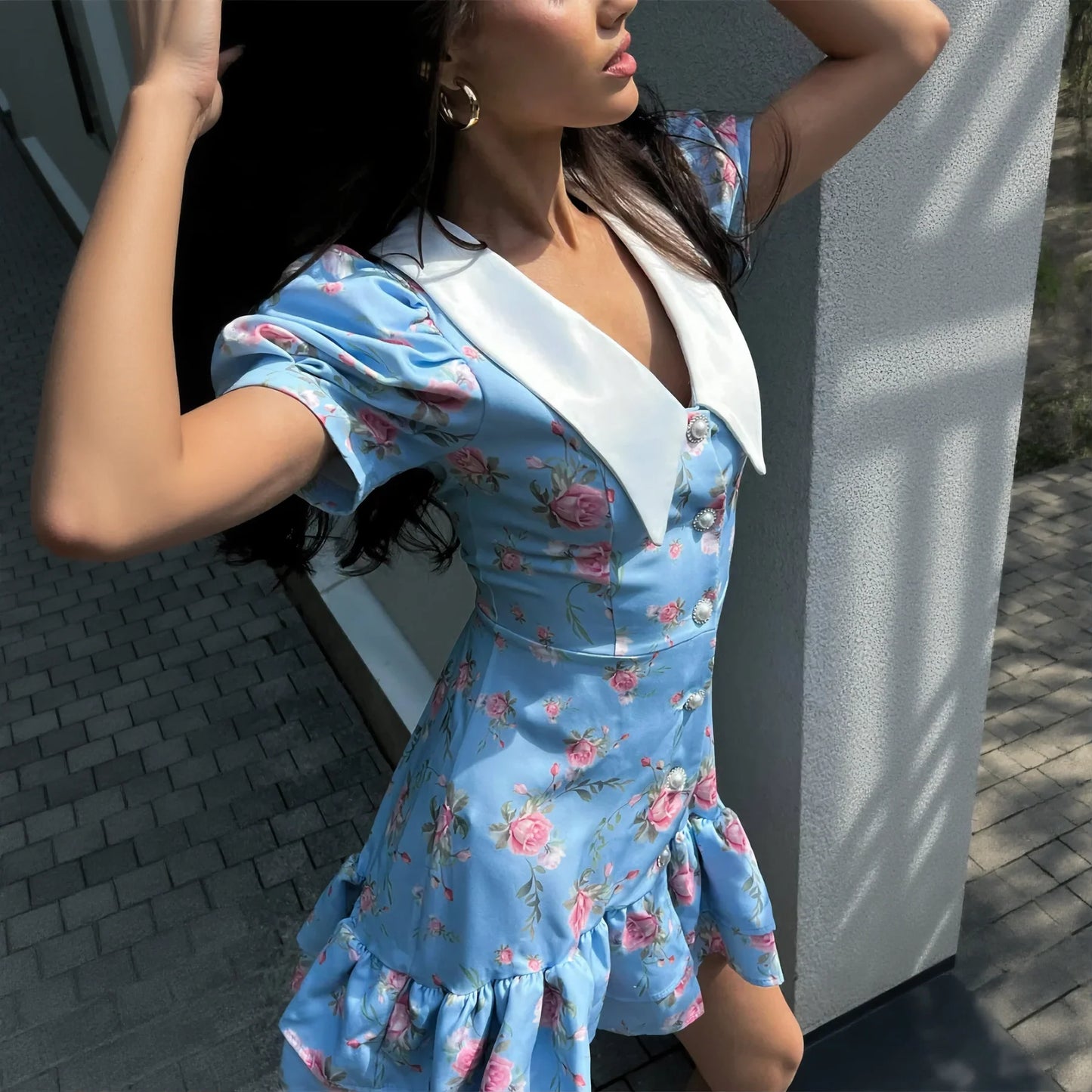 Fleur D'Amour Mini Jurk