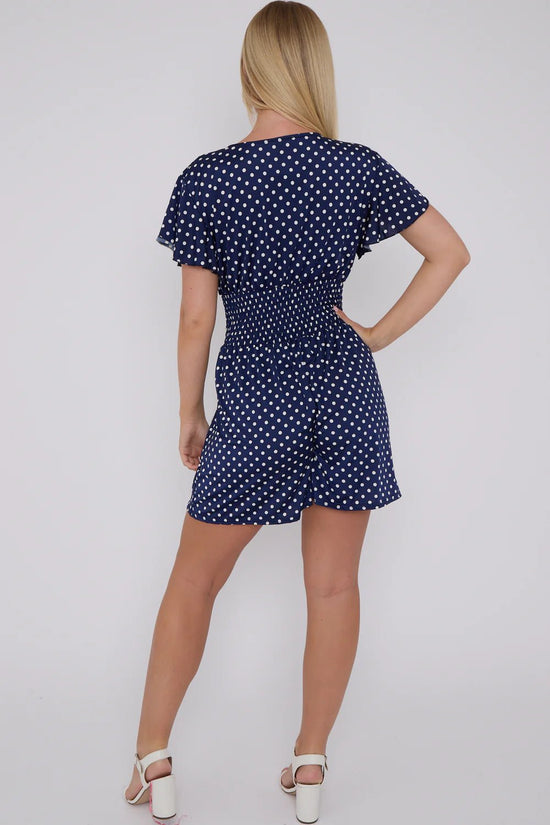 MIRELLE | Polkadot V-hals Jumpsuit