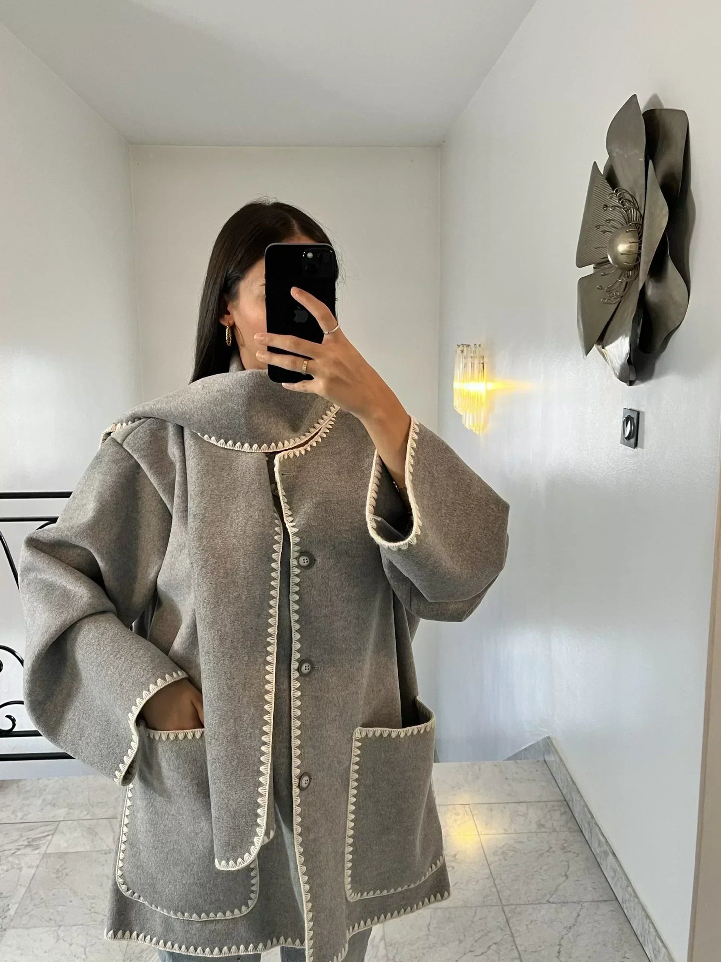 MIRELLE | Scarf Coat