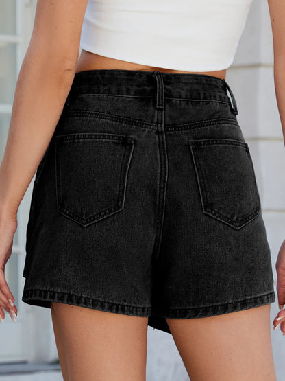 Twisty Jean Skort