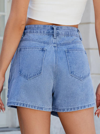 Twisty Jean Skort